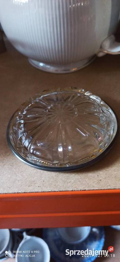 Talerzyk szkło Plater Silverplatet Italy Gdańsk sprzedam
