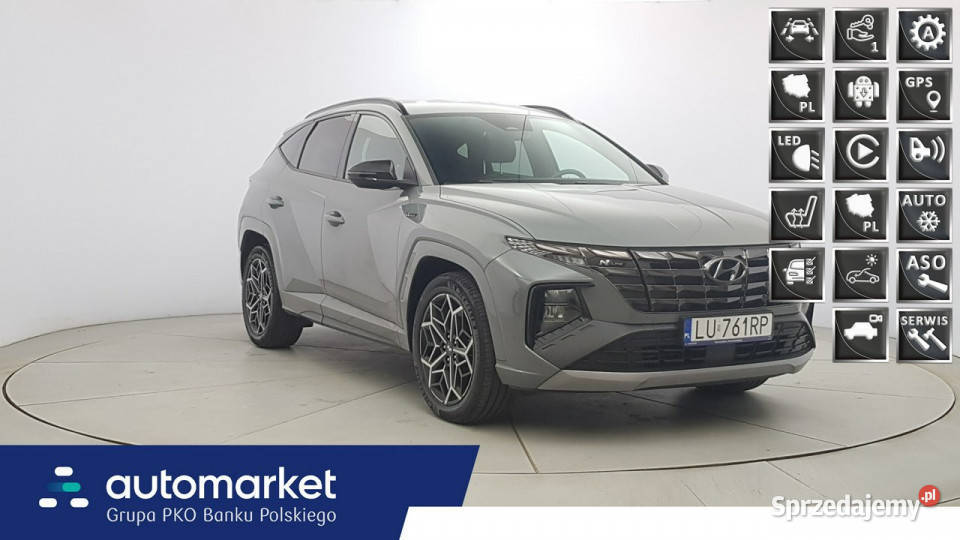 Hyundai Tucson 16 TGDi HEV N Line 4WD Z szary Warszawa