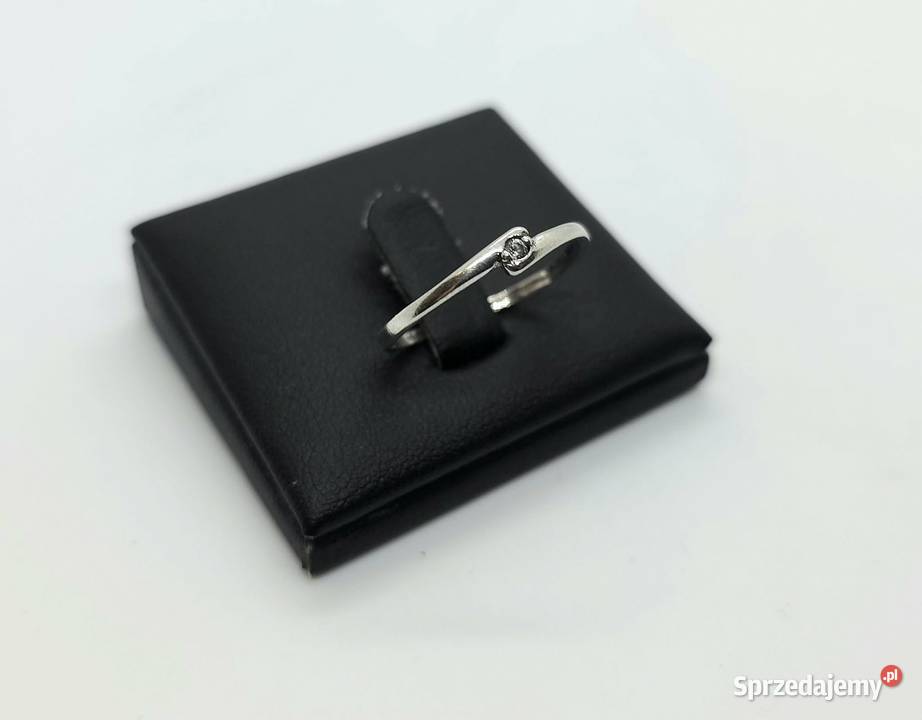 Srebrny pierścionek próby 925 099g Rozmiar 19 Elbląg