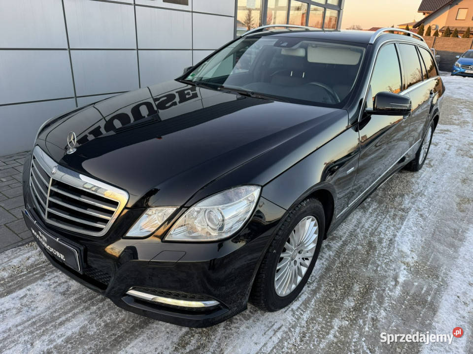 Mercedes E 200 200 T CGI BE Automatik Avantgarde klimatyzacja Chełm Śląski sprzedam