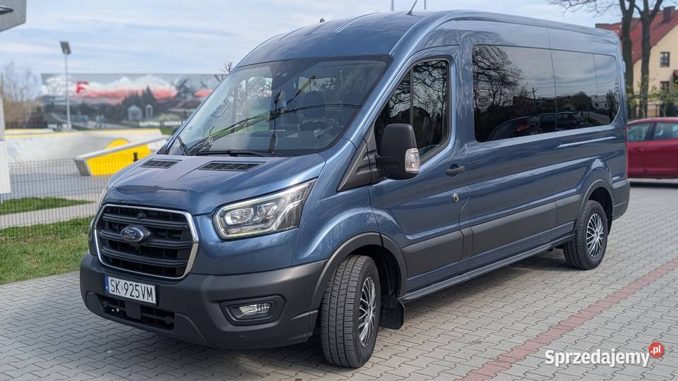 Ford Transit 9 miejsc FV23 Brutto stan idealny GPS Autobusy i minibusy Brzesko
