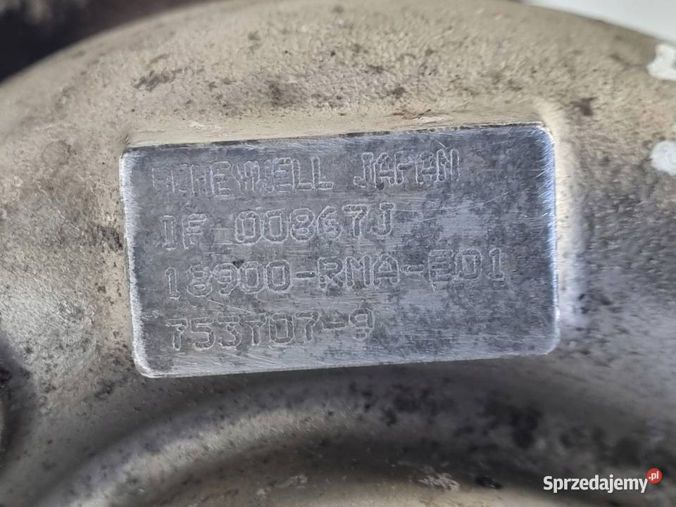 TURBOSPRĘŻARKA Honda CRV CRV II 22 iCDTI turbo Rudka