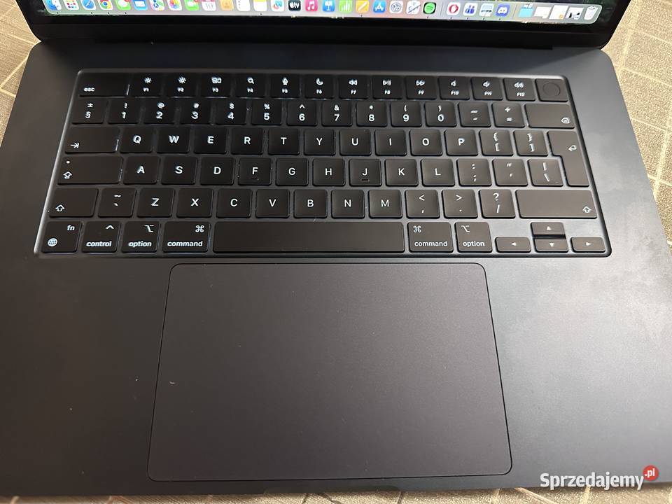 MacBook Air 15 M3 8GB RAM 256GB SSD bateria 100 Witowo