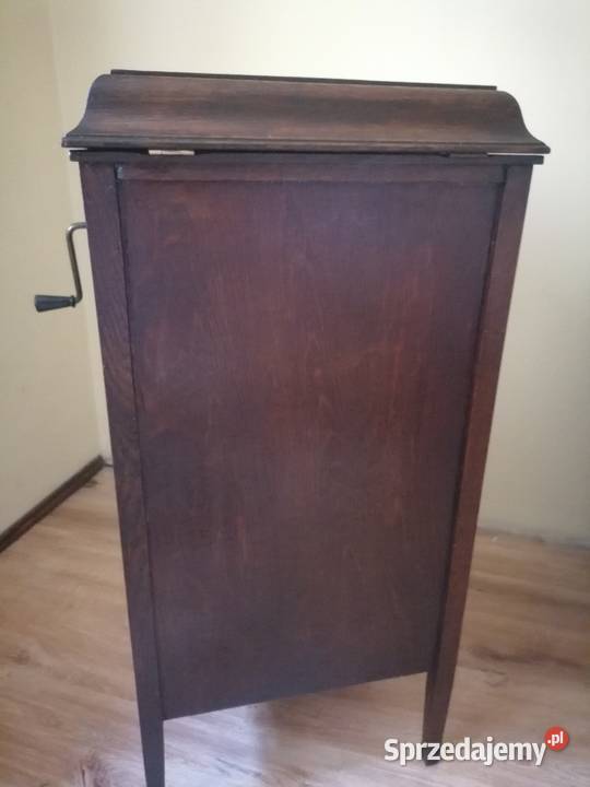 Stary gramofon słupkowy z lat 20 tych Sprawny