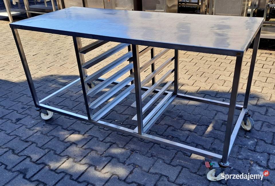 STÓŁ GASTRO MOBILNY Z PROWADNICAMI 1707090