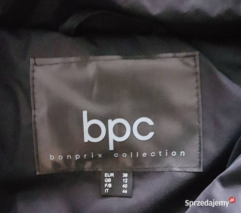 Damska kurtka zimowa puchowa pikowana czarna małopolskie Chrzanów sprzedam