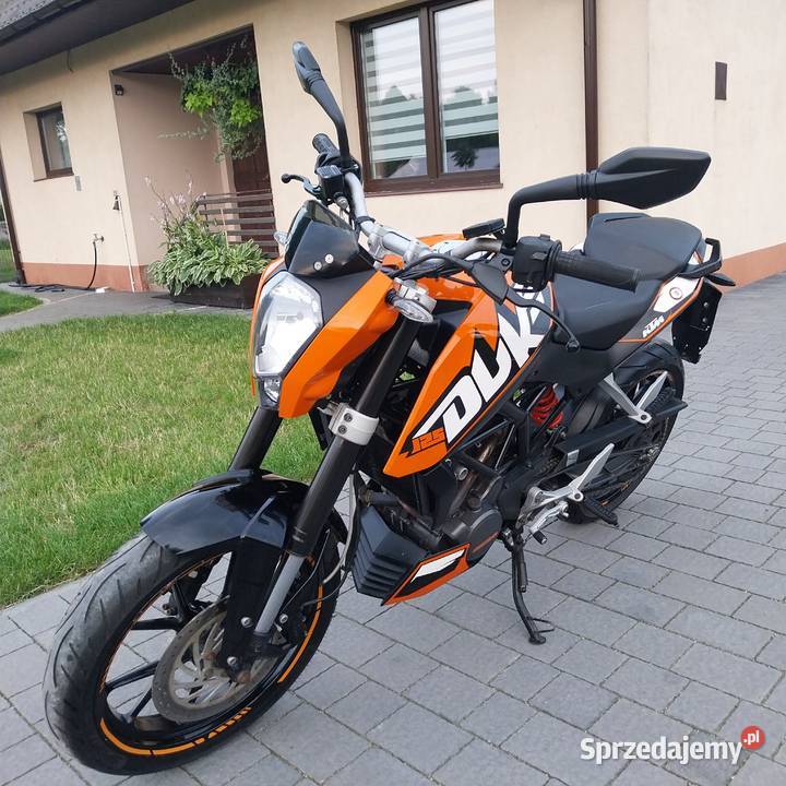 Perfekcyjny KTM Duke 125 Bezwypadkowy zadbany Huta Podgórna sprzedam