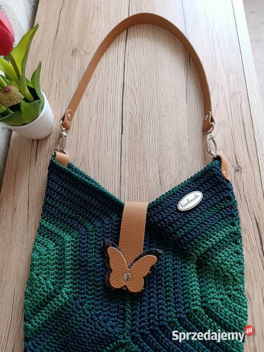 Torebka na ramię Handmade Dla kobiet lubelskie Chełm