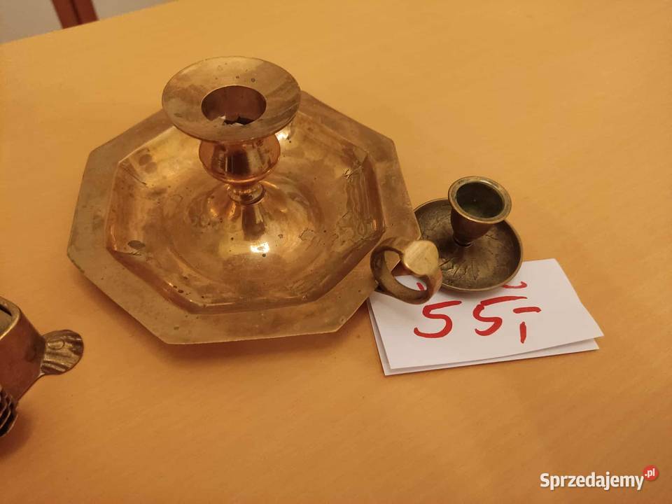 kolekcja wyrobów z mosiądzu okucia i inne lubuskie Gorzów Wielkopolski