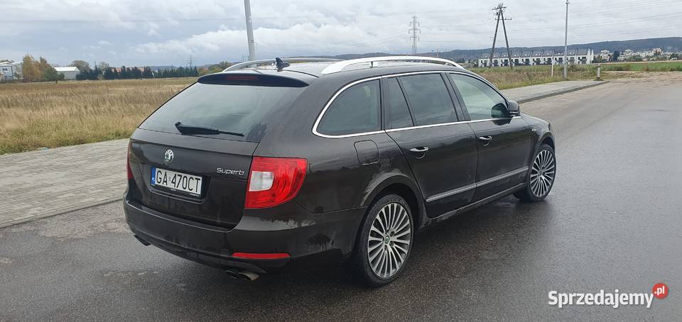 Skoda Superb LKDSG panorama webasto krajowy elektryczne szyby Gdynia