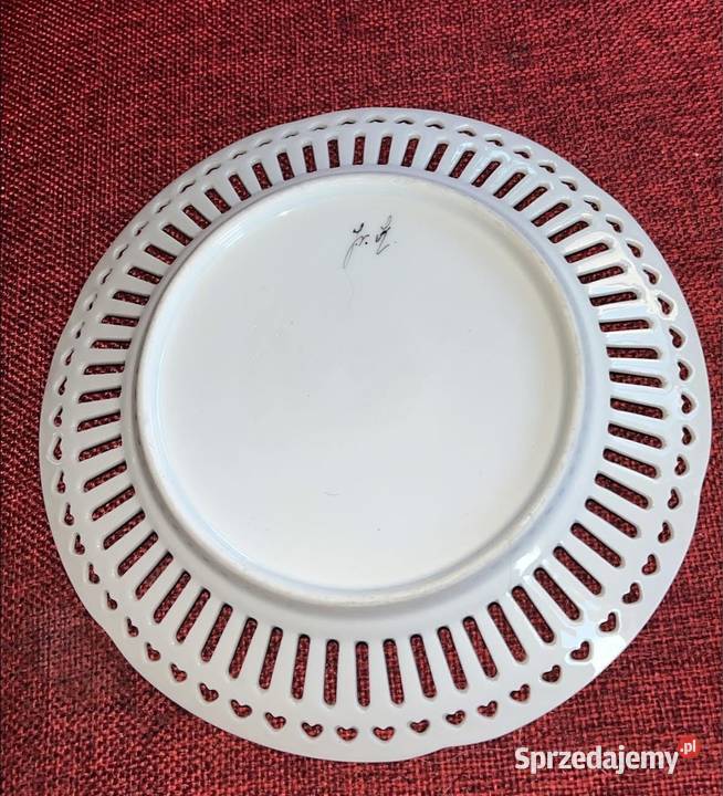 Talerz z ptaszkami na kwitnącej gałązce Nie Antyki, Sztuka, Kolekcje Gdańsk