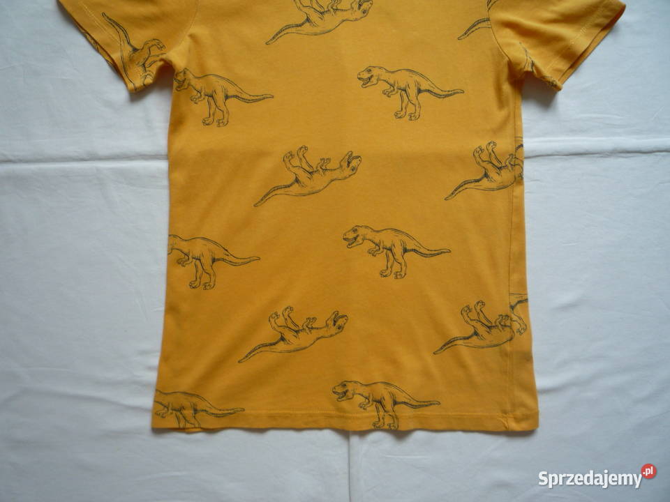 HM 134140 Żółta koszulka dinozaury