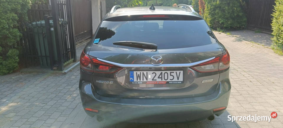 Mazda 6 20 SKYACTIVG Nakama 165 automatstan III isofix Warszawa