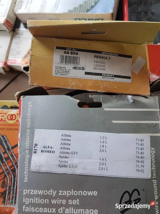 Nowe części samochodowe przewody wysokiego