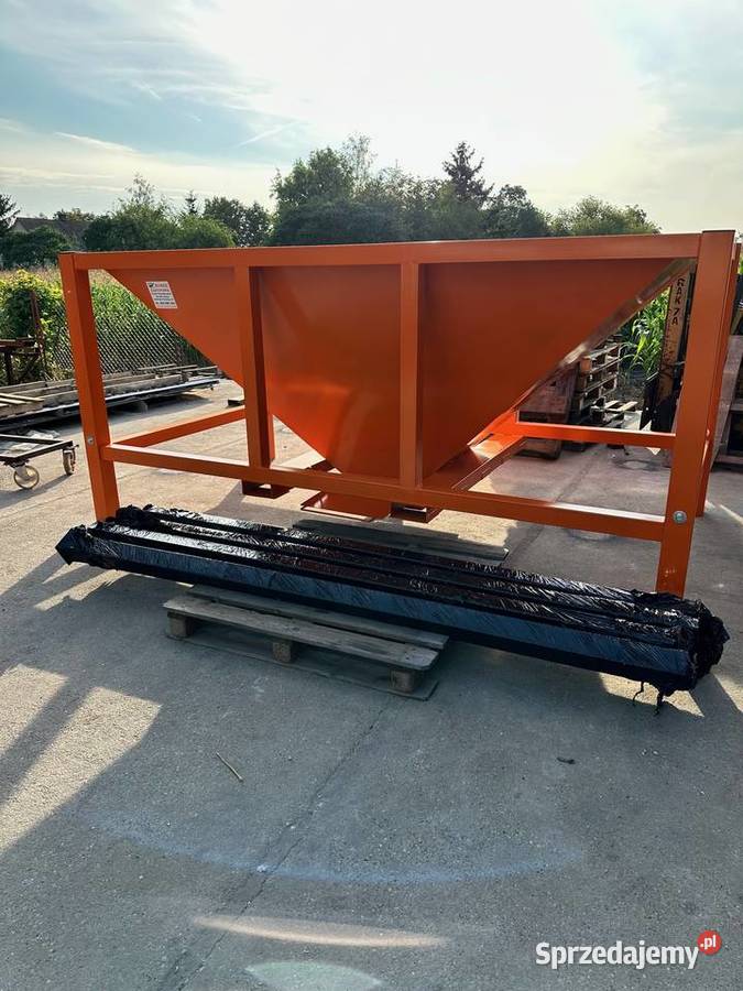 Kosz Kontener zasypowy paczkarka 21m3 łódzkie Niedrzew Pierwszy