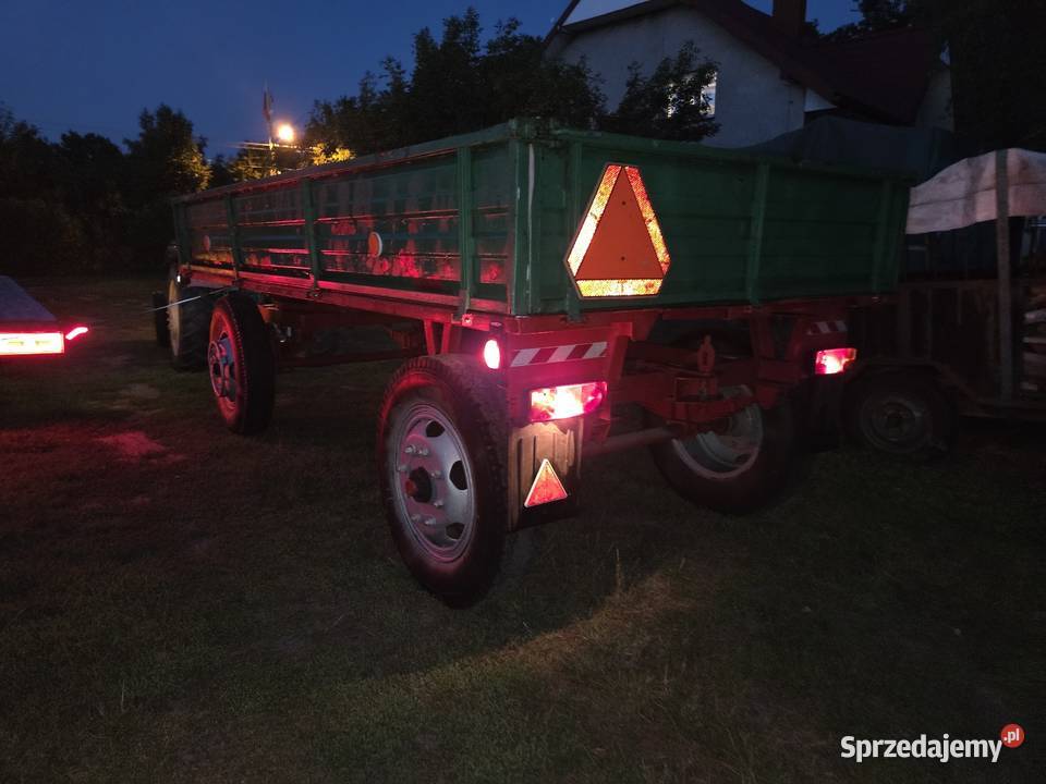 Przyczepa rolnicza 35t Autosan sztywna Złoczew Przyczepy rolnicze łódzkie