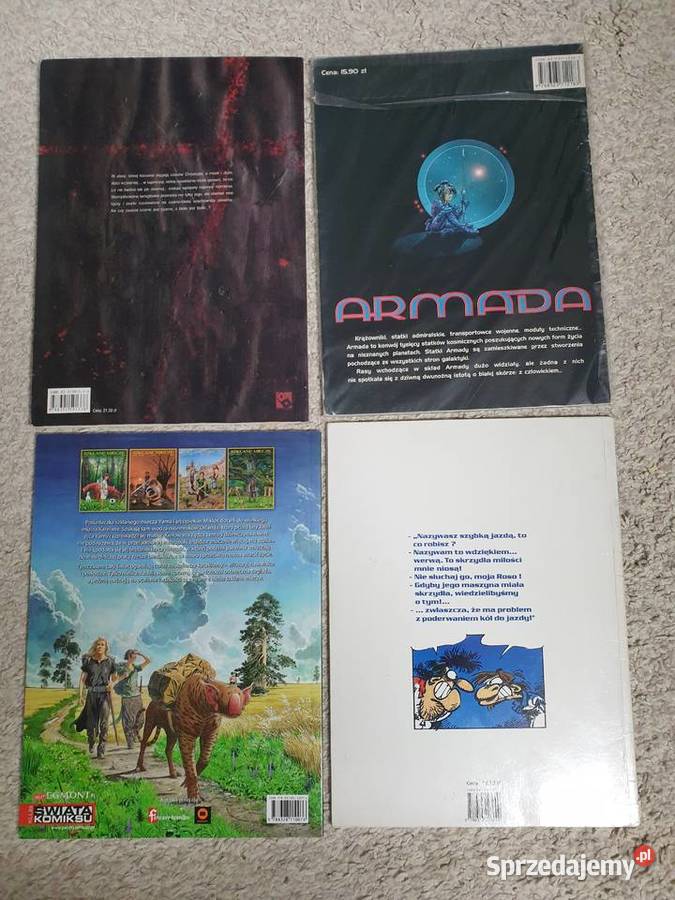 Zestaw komiksów 4 albumy Gdynia