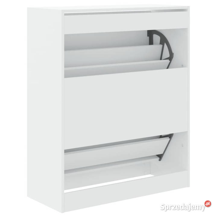 Szafka na buty biała 80x34x965 materiał Warszawa