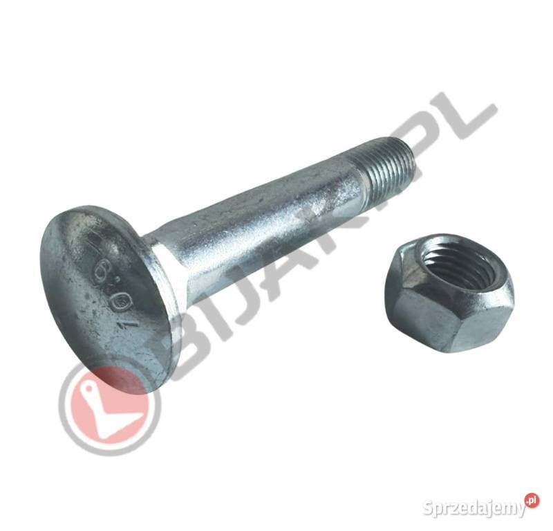 Śruba zamkowa M16x95 kl109 z nakrętką Chmielniki