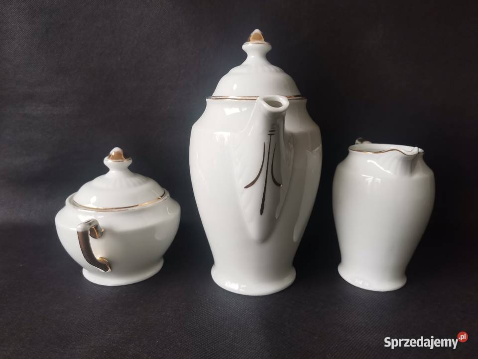 Stara porcelana Giesche fason 22 Wanda dzbanek