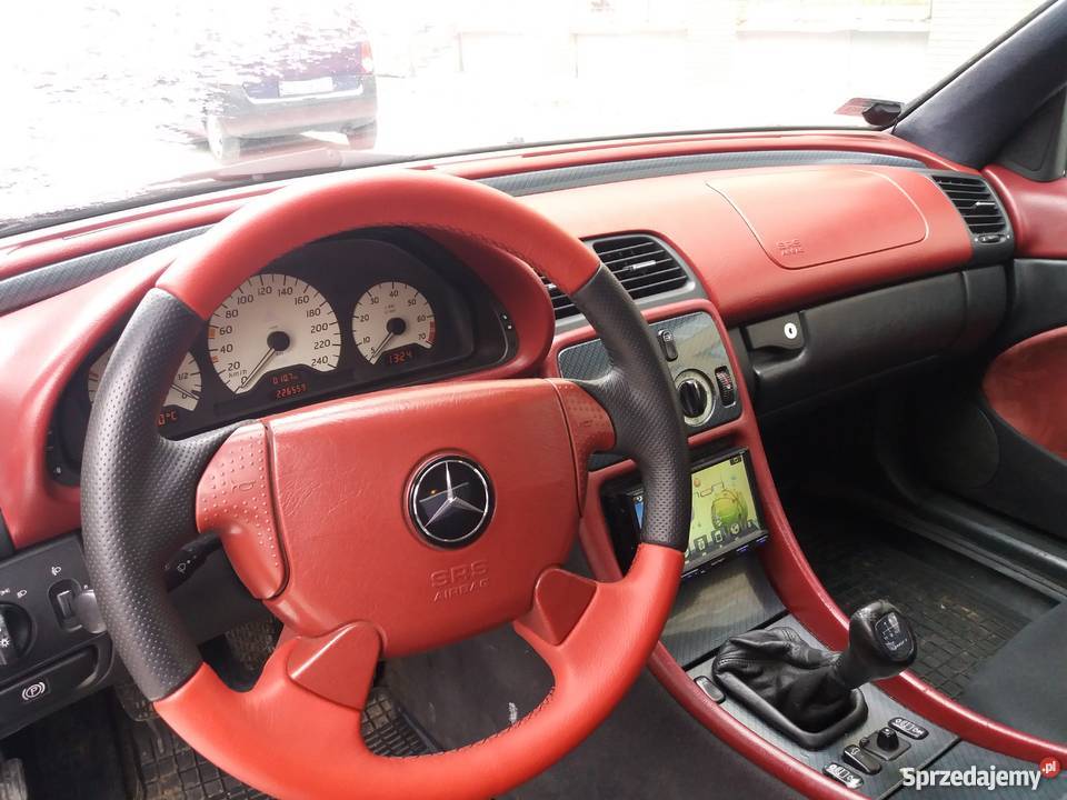 Mercedes clk zrobiony gaz zamna anglia Łódź