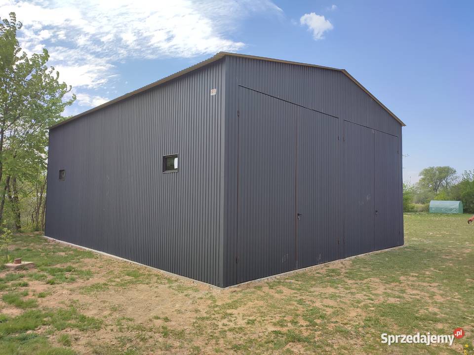 Garaż blaszany 6x6 Magazyn Rolny Garaże Blaszane Tychy