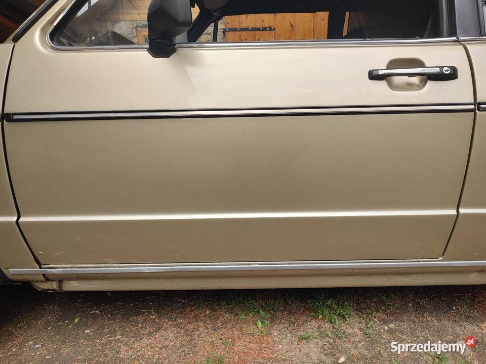 Vw Golf cabrio 15 benzyna 1979r krotki VIN skórzana tapicerka