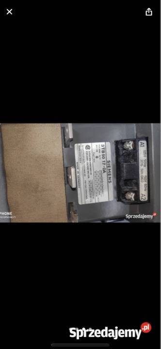 Stycznik SIEMENS 3TB 50 170A NOWY śląskie Gliwice