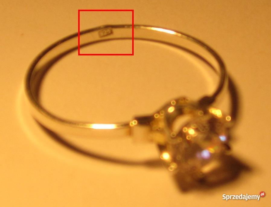 Pierścionki srebrne pr 925 Swarowski Pierścionki podlaskie Białystok sprzedam
