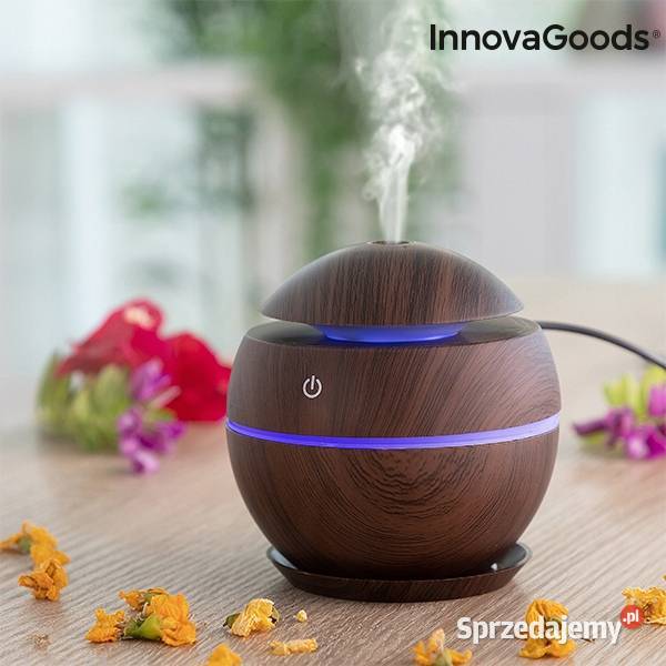Mini nawilżacz dyfuzor zapachowy ciemny orzech