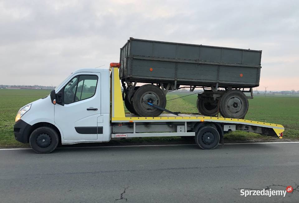 Transport maszyn pomoc drogowa laweta kujawsko-pomorskie Chełmża