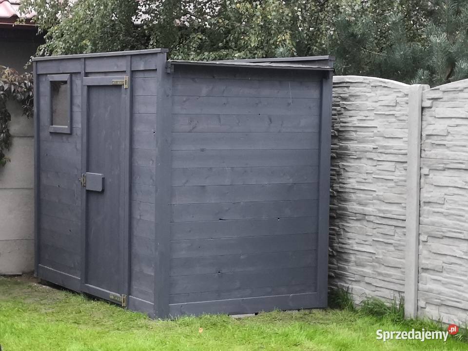 Domek ogrodowy narzędziowy drewutnia schowek Kawnice