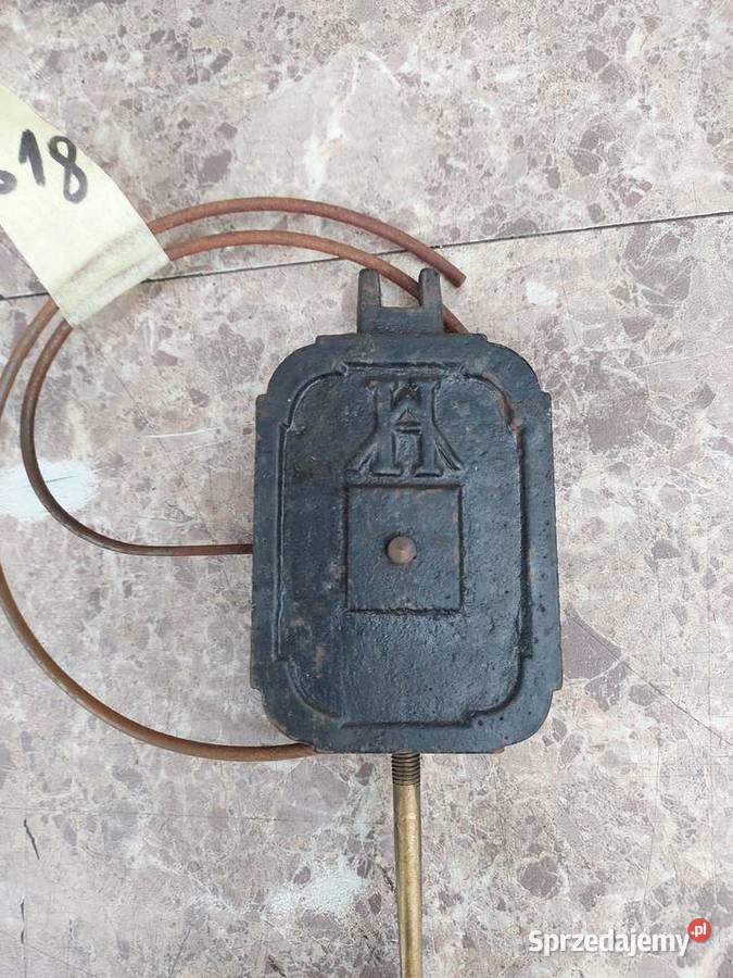 618 Gong spiralny starego zegara ściennego Lucca