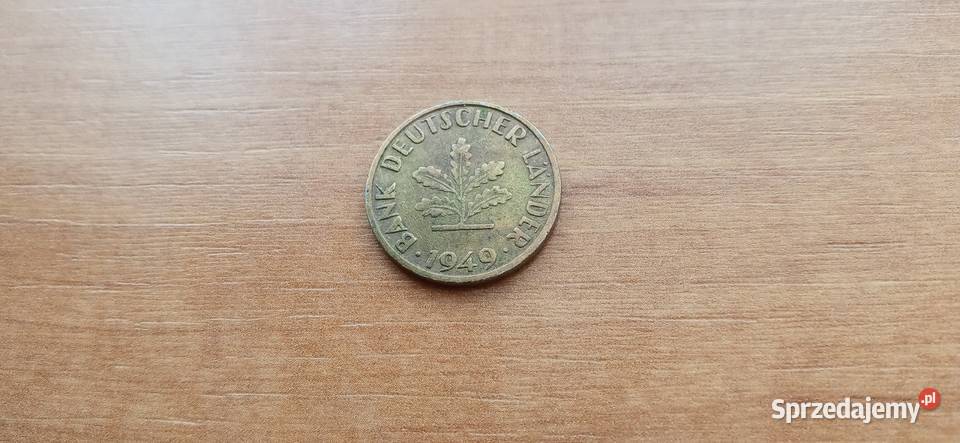 Moneta 10 pfennig 49