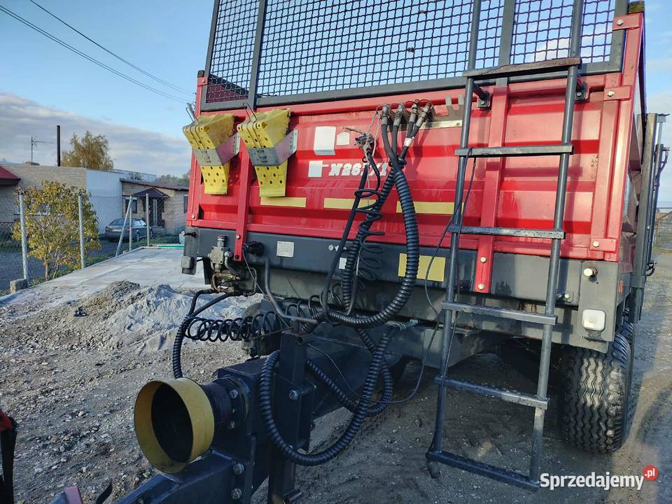 Rozrzutnik obornika tandem metal fach Metal-Fach