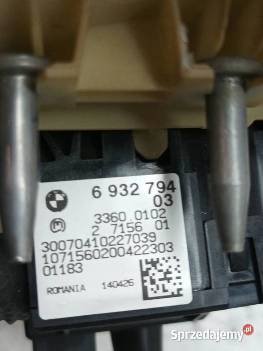 PRZEŁĄCZNIK ŚWIATEŁ 6932794 Bmw Seria 3 V Wyposażenie wnętrza świętokrzyskie