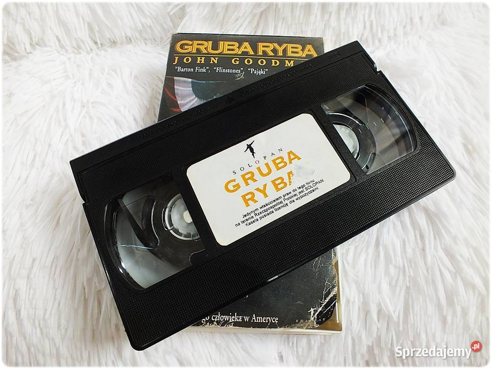 Kaseta VHS Film Gruba Ryba John Goodman Film na dramat Żary