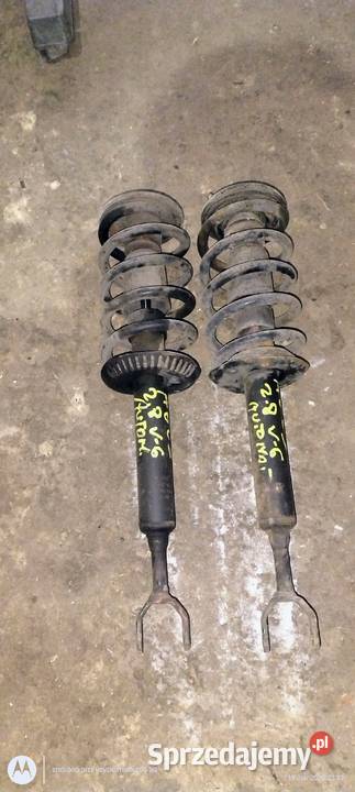 Amortyzatory przód ze sprężynami A6 C5 28 V6