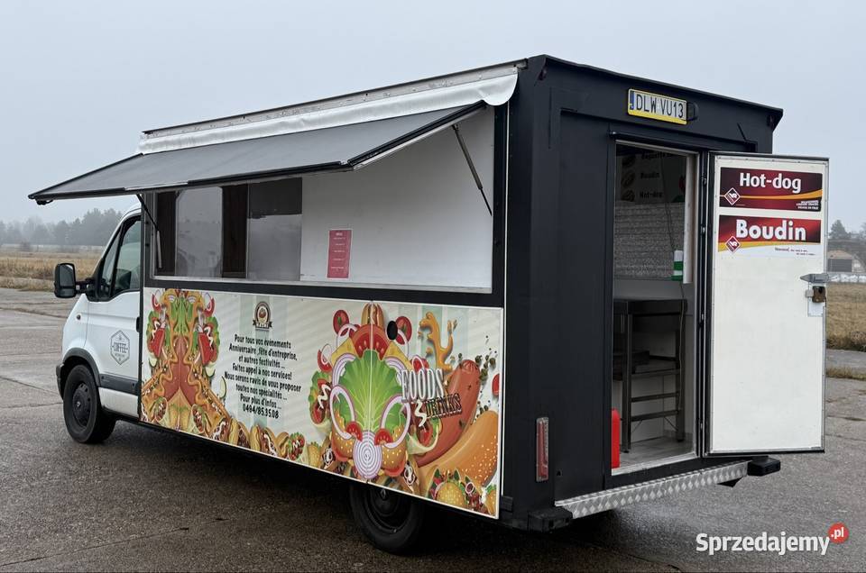 Food Truck Reno Master 25D Gotowy do pracy z 2500cm3 Samochody ciężarowe Szprotawa