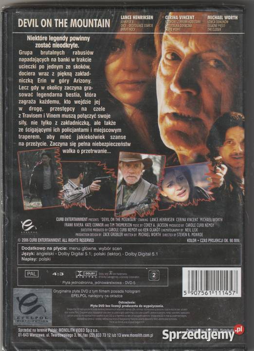 Potwór Abominable Lance Henriksen Rance Howard