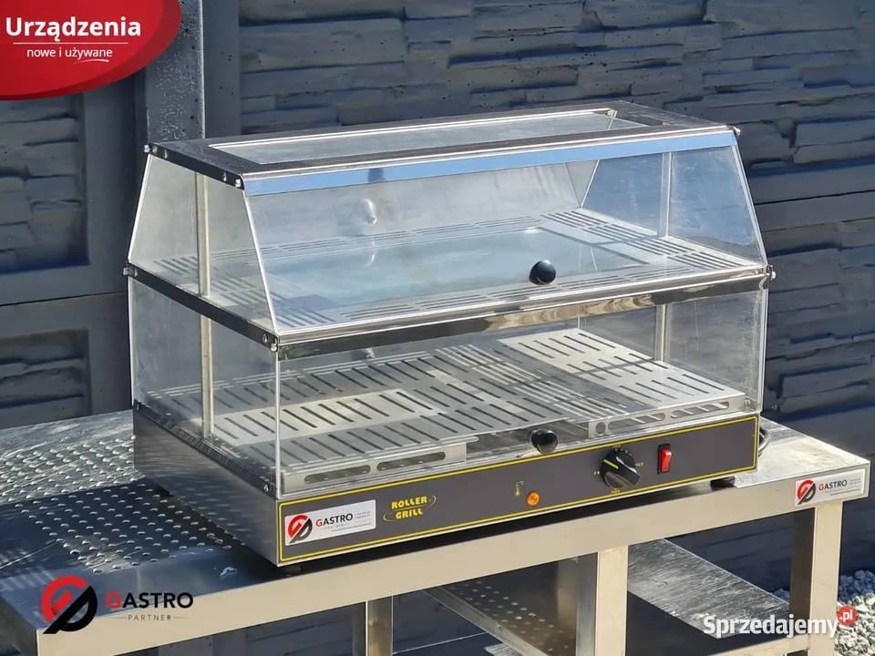 Witryna grzewcza przelotowa z nawilżaniem ROLLER Gastronomia