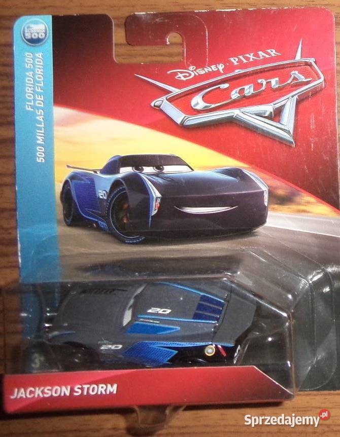 resoraki Disney Pixar Auta Cars 3 jackson storm Mattel Rzeszów