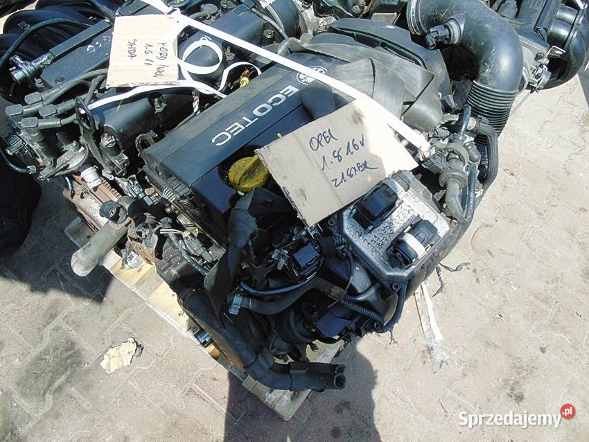 SILNIK NA CZĘŚCI 18 16V ZAFIRA B VECTRA C ASTRA Pozostałe Części samochodowe Sosnowiec