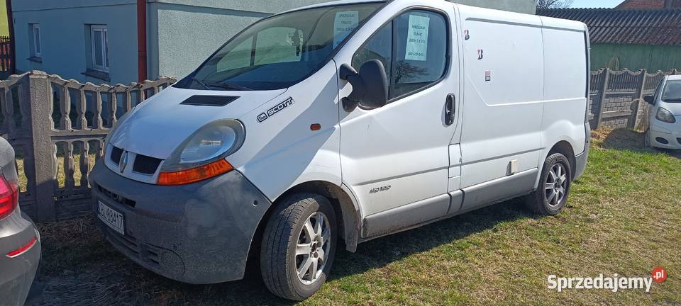 Renault Trafic Vivaro 19 nieuszkodzony lubelskie Biłgoraj
