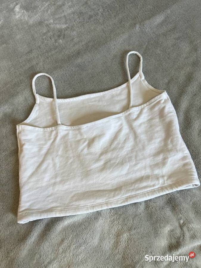 Top na ramiączkach crop top krótka koszulka Jasło