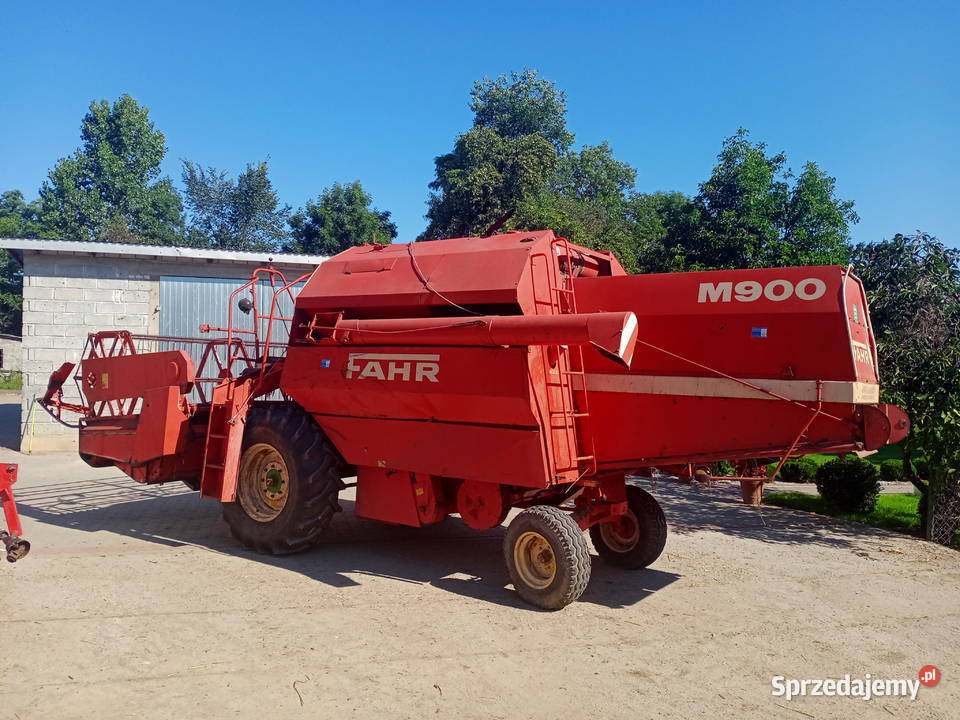 Kombajn Fahr m 900 z sieczkarnią do słomy Deutz-Fahr Węgrów sprzedam