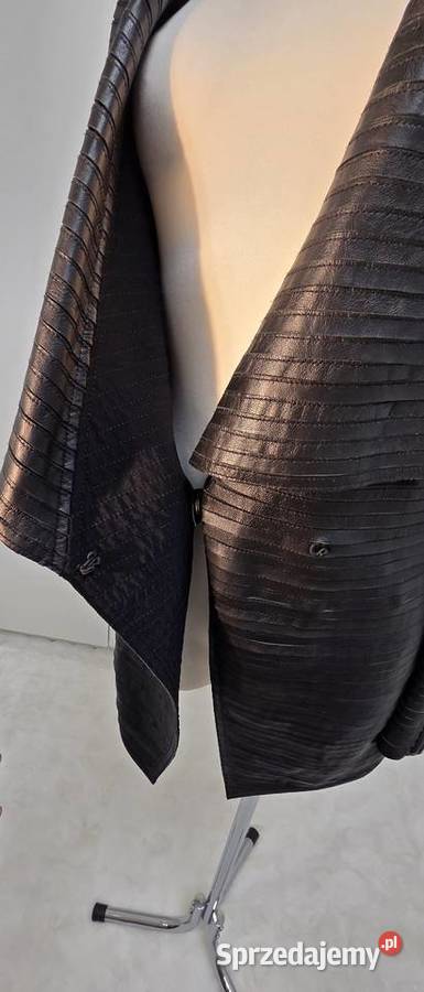 GUESS Mięciutka skórzana kurtka Czarny Regular śląskie Bielsko-Biała