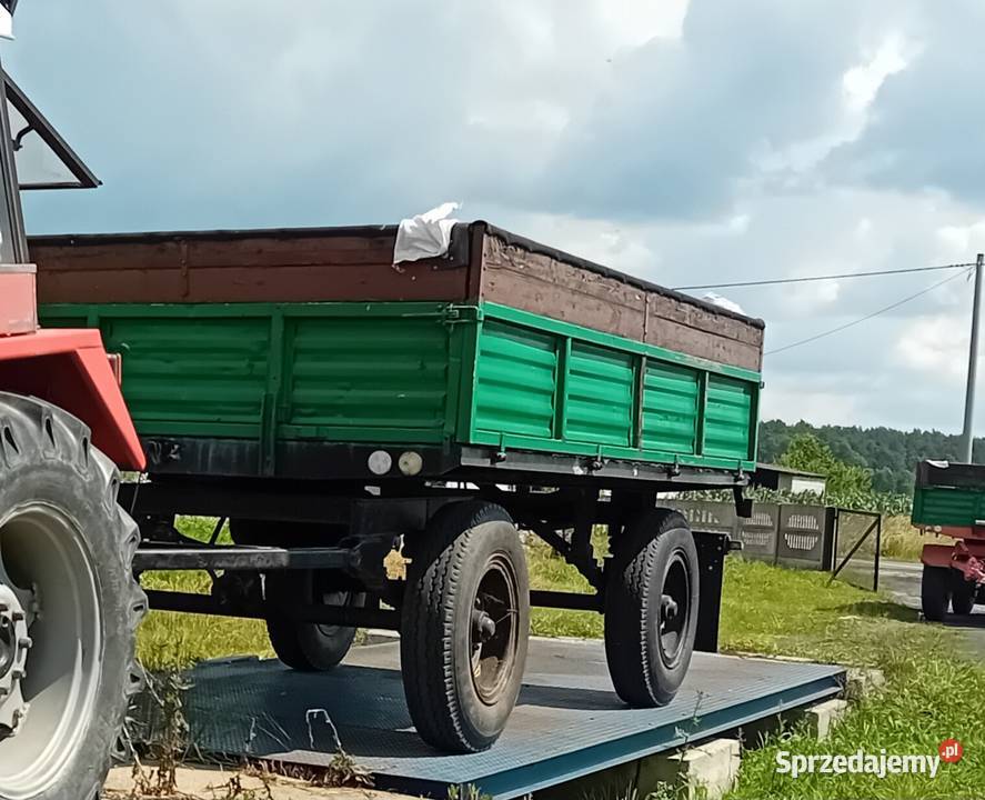 Przyczepa D46 Zarejestrowana Parzymiechy sprzedam