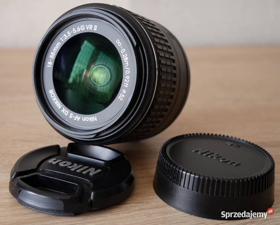 Obiektyw do Nikona 1855mm VR II krótki śląskie Gliwice