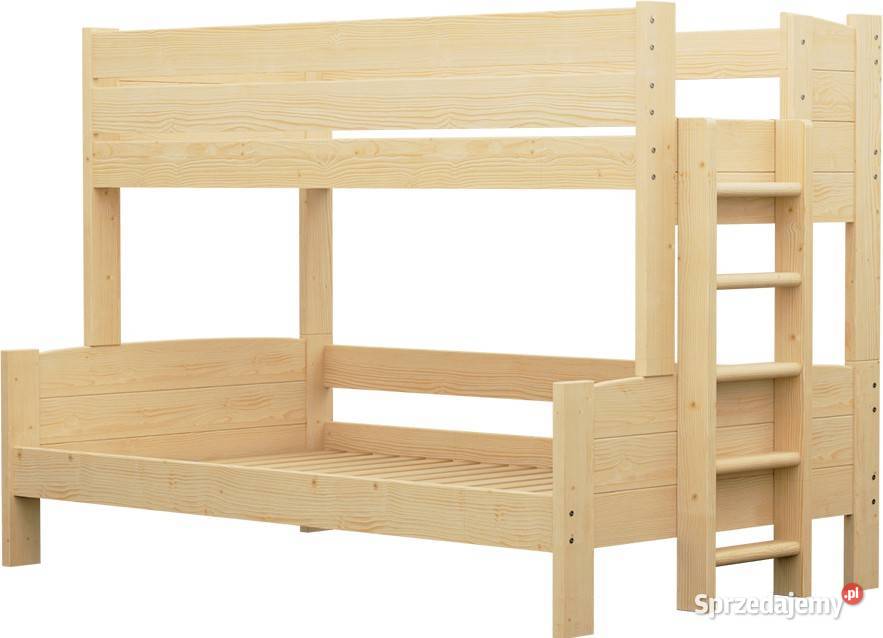 Łóżko piętrowe 3osobowe BEST Zaczarowana